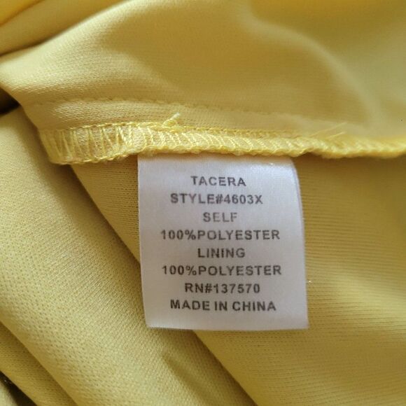 Womens Tacera Dress Sleeveless Tiered Sheer Maxi Vibrant Chevron Zig Zag Sz 1X - Picture 4 of 4